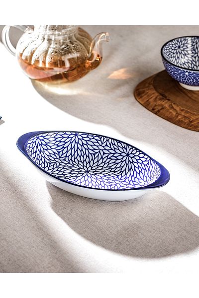 Madame Coco Rêve Bleu Drancy - Nou cu mâner și farfurie Porcelan alb