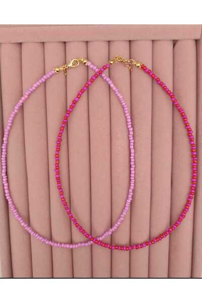 TLSMACCESORIES BONCUK KOLYE 2lİ