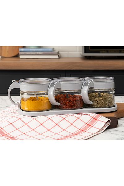 Madame Coco Lavem 3-Piece Spice Rack