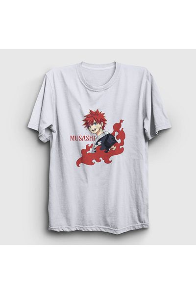 Presmono Μπλουζάκι Musashi Anime Orient Unisex - Λευκό 486240 ττ