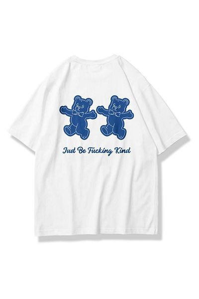 Trendiz Μπλουζάκι Unisex Λευκό "Just be Kind"