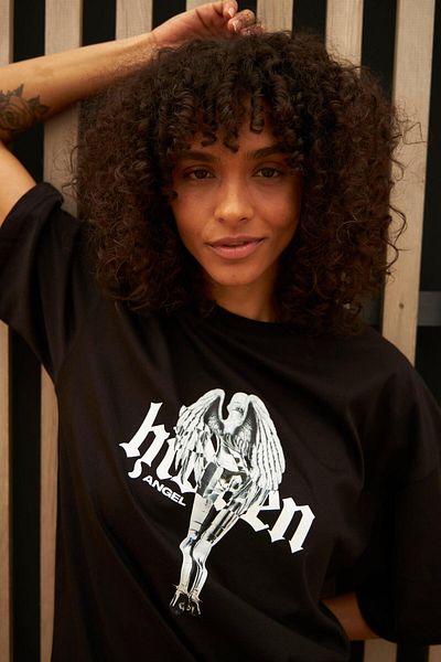 Trendiz Μαύρο Unisex Hidden T-Shirt