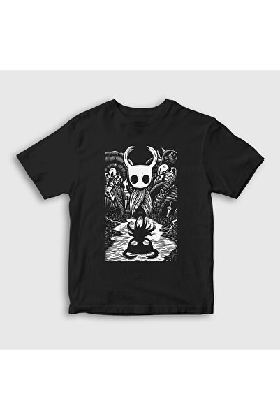 Presmono Hollow Knight Unisex Dječja T-shirt - Crna Senka, Igra 493399tt