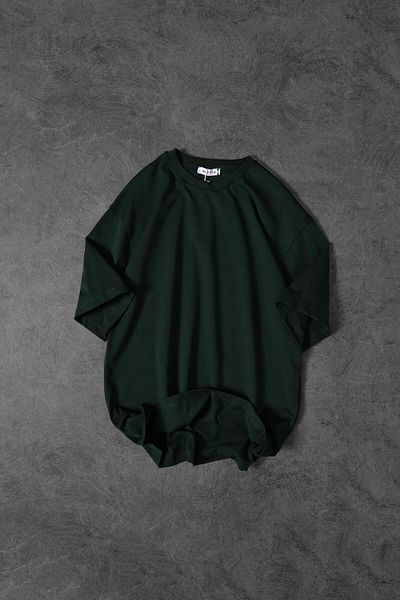 Slatra Ανδρικό μπλουζάκι Khaki Basic Oversize
