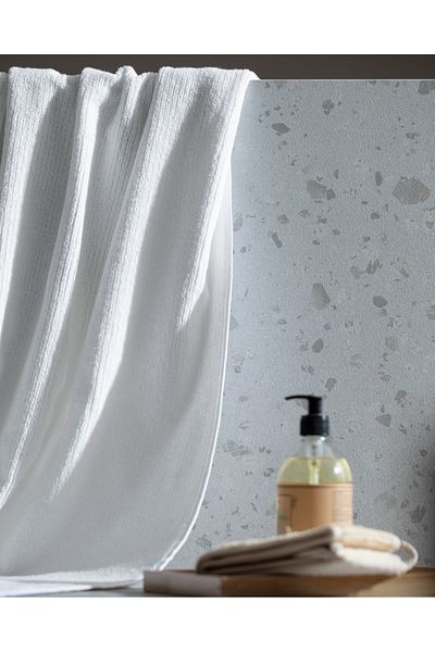 Madame Coco Cataline White 100% Cotton Luxury Towel Set