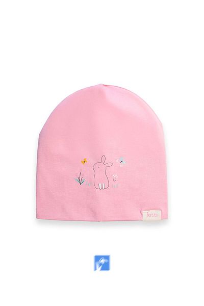 Kardelen Butik Denizli 100% Cotton Double Layer Baby Girl Combed Cotton Beret (0-18 Months)
