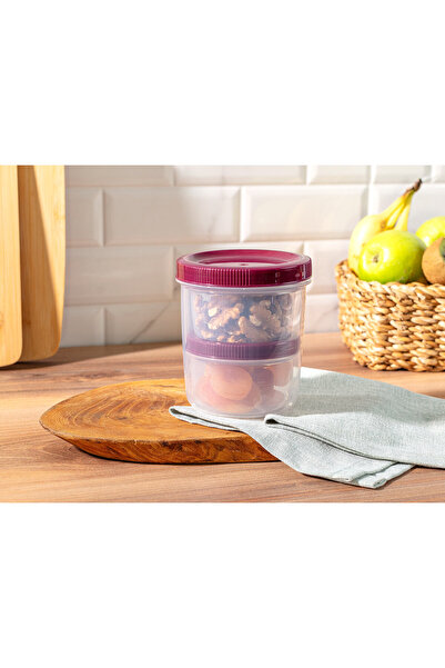 Madame Coco Dieppe 3'lü Atıştırmalık Kabı