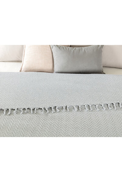 Madame Coco Stephane Single Bedspread - Gray