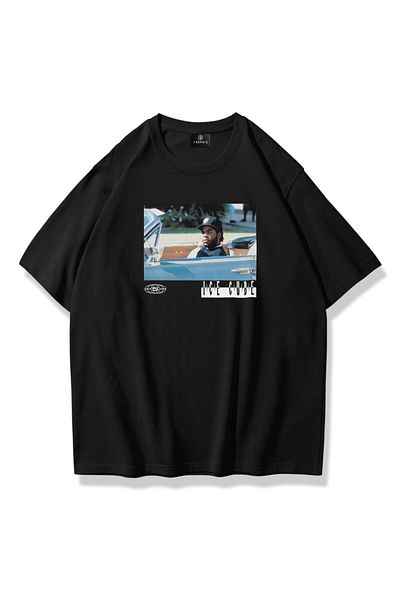 Trendiz Unisex Ice Cube Tshirt Μαύρο