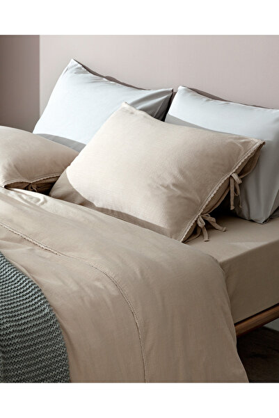 Madame Coco Tracey King Size Linen Look Yıkamalı Nevresim Takımı