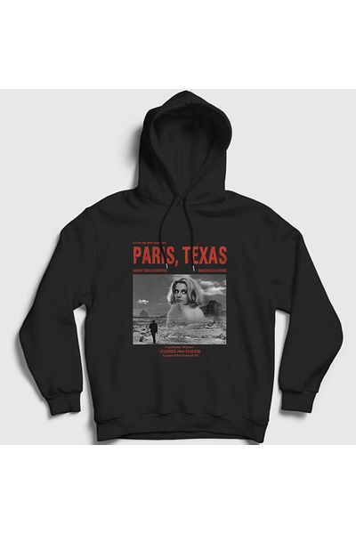 Presmono Унисекс суитшърт с качулка Paris Texas 481713tt