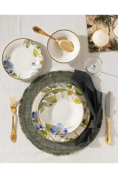 Madame Coco Lumière 6 Kişilik 24 Parça Yemek Takımı