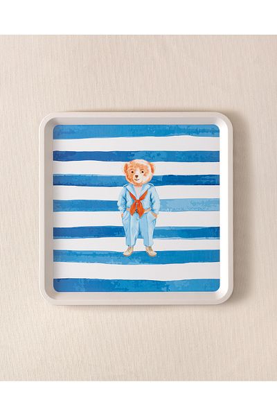 Madame Coco Olivier Bear Square Tray
