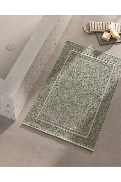 Madame Coco Angeline Cotton Foot Towel - Khaki 50x80 Cm - Natural Collection