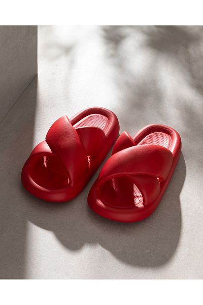 Madame Coco Faustin Eva Women's Slippers - Red Red