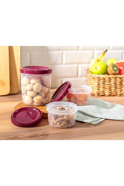 Madame Coco Dieppe 3-Piece Snack Container