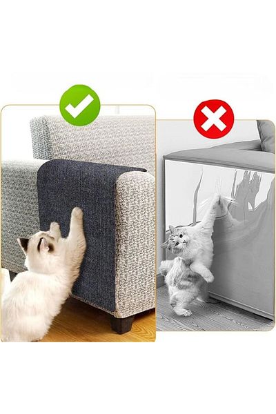 ARES Beige Color Cat Climbing Pad - Durable Polyester Wall Mounted