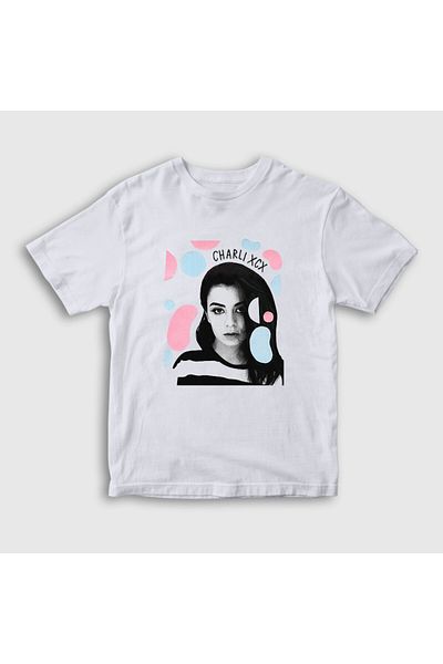 Presmono Charli Xcx Unisex Παιδικό T-Shirt - Λευκές Κηλίδες, Μοντέλο 482259 ττ