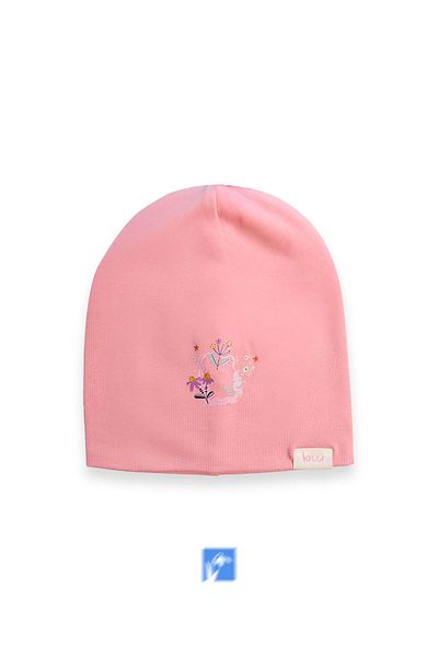 Kardelen Butik Denizli 100% Cotton Double Layer Baby Girl Combed Cotton Beret (0-18 Months)