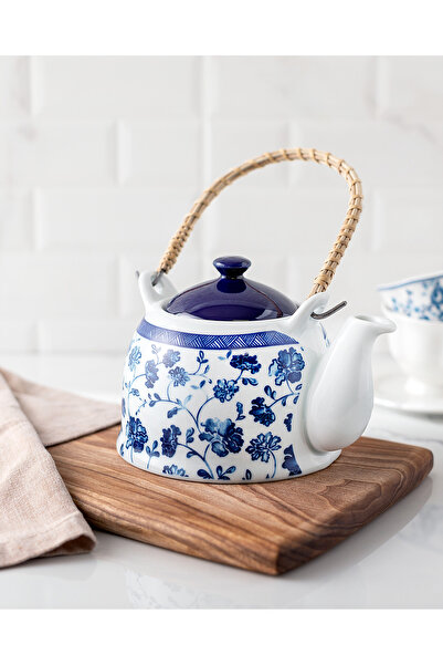 Madame Coco Nostalgic Fleur Demlik - Mavi