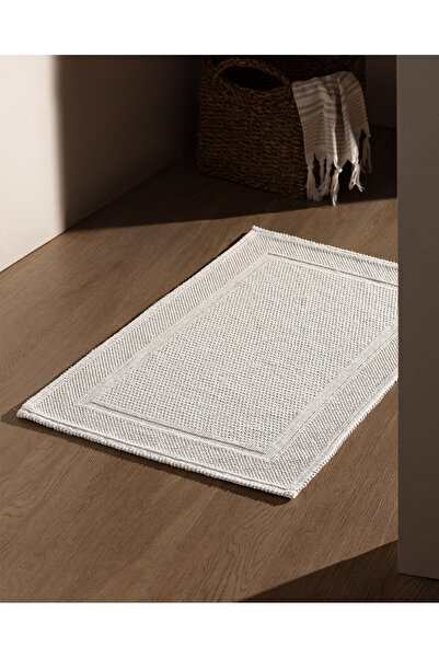 Madame Coco Covoraș de baie Barres - Ecru - 50 x 80 cm