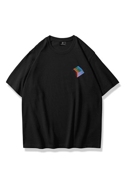 Trendiz Unisex Escape Route Tshirt Μαύρο