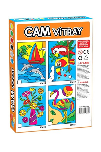 Jet Online Cam Vitray Boyama Sanatı, Glass Painting