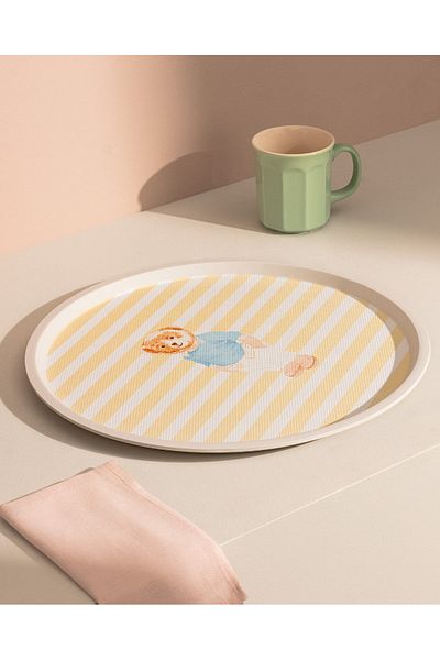 Madame Coco Philip Bear Round Tray