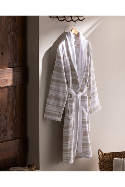 Madame Coco Halat de baie unisex Raye Hammam