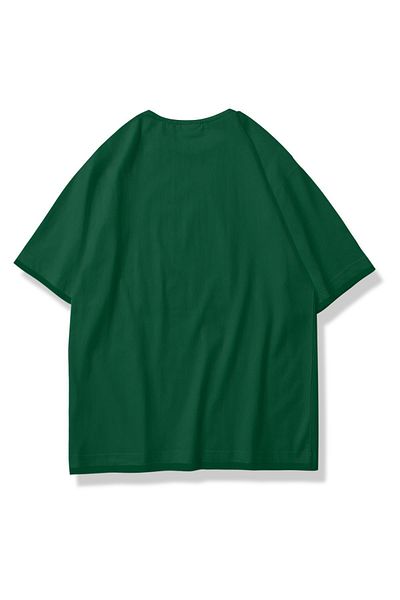 Trendiz Unisex Green Basic Tshirt