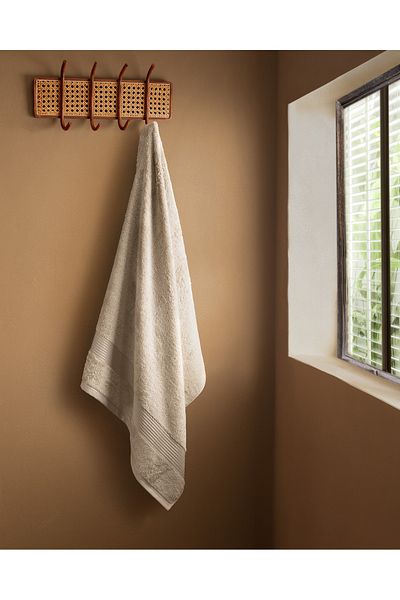 Madame Coco Clarette Bath Towel - Soft Gray - 90x150 cm