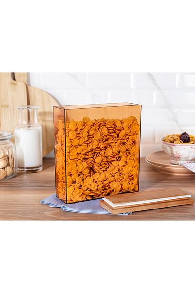 Madame Coco Lucille Wooden Storage Container with Lid 2500ml
