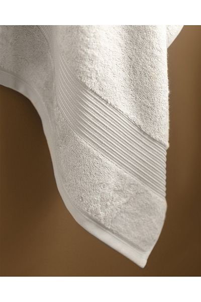 Madame Coco Clarette Face Towel - Soft Gray - 50x80 cm