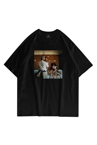 Trendiz Unisex Mr.morale & The Big Steppers Kendrick Lamar Washable Black Tshirt