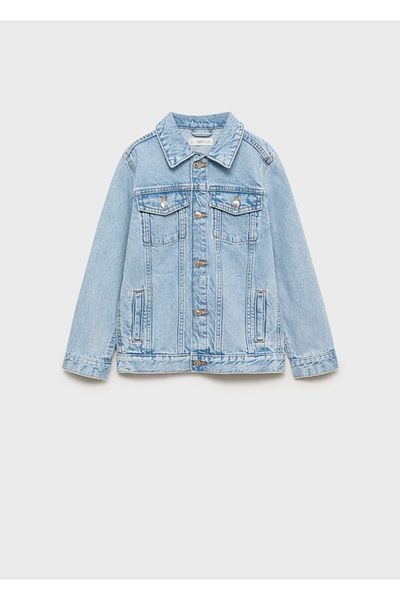 MANGO Kids Denim Coat
