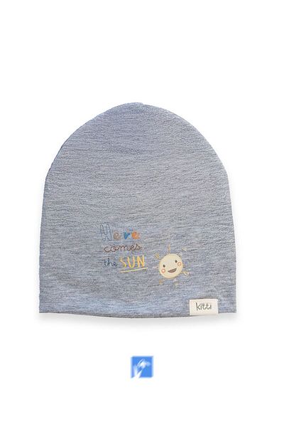 Kardelen Butik Denizli 100% Cotton Double Layer Baby Boy Combed Cotton Beret (0-18 Months)