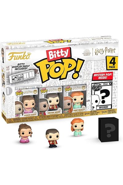 Funko بيتي بوب! مجسم هاري بوتر هيرميون جرانجر مكون من 4 قطع