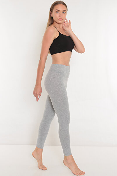 Almila Γυναικείο ψηλόμεσο κολάν βαμβακερό ελαστάν (LYCRAALI) 2001