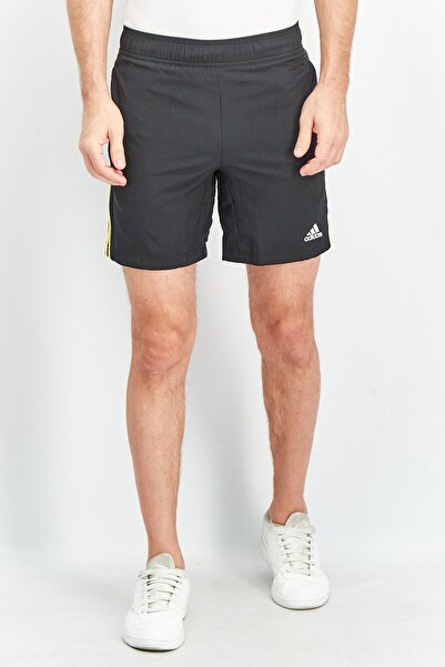 adidas Men Sportswear Fit Three Stripes Training Shorts, Black