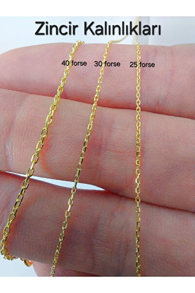 Zanaatsilver 925 Ayar Gümüş Hayalet Kolye Zinciri Uzatmalı 25 Forse 0.80 mm