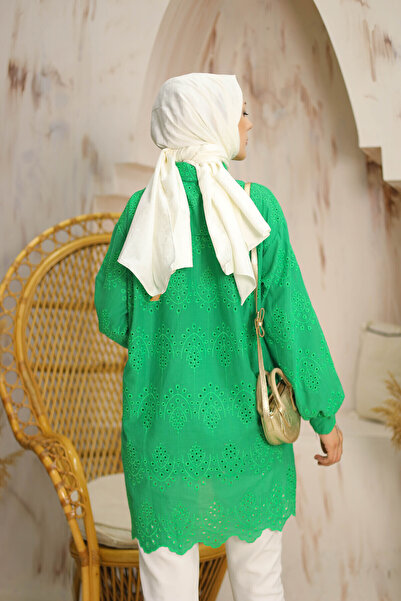 Afra Lıne Henza Ινσίλια Brode Φίστο Γκρόσσο - Ζαφείρι Τουνίκ