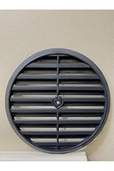 CAM MENFEZCİM Black Natural Gas Glass Vent