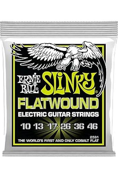 Hepta Collection أوتار جيتار كهربائي عادية من Ernie Ball مقاس 10-46 (P02591)