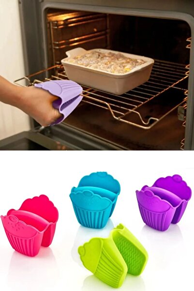 Genel Markalar 2'li Sıcak Tencere Tava Fırın Tepsi Taşımak Için Yanmaz Yapışm...