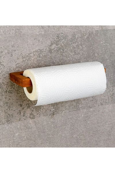 TANDOĞAN Wooden Paper Towel Holder