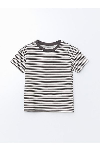 LC Waikiki New Season Striped Baby Boy Shorts Pajama Set - S5Gd05Z1