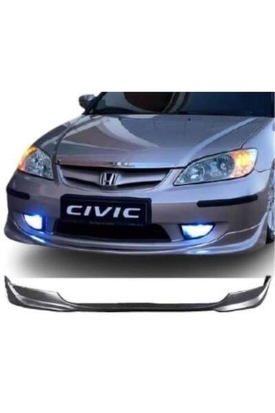 PSD Honda Civic Uyumlu Vtec2 2004-2007S2000 Style Ön Tampon Ek Plastik