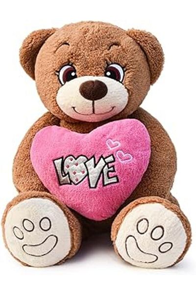 Hepta Collection Love Heart Plush Teddy Bear, Hollywood Bear, Cute Beyond Love