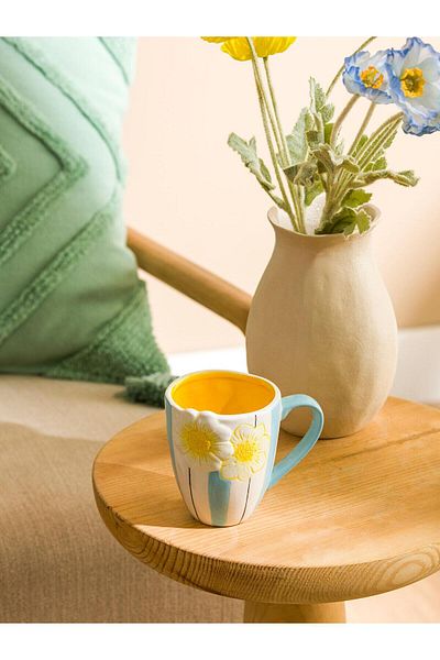 LC Waikiki Lcw Home Flower Printed Porcelain Mug 300 ml