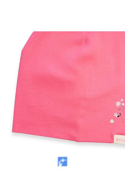 Kardelen Butik Denizli 100% Cotton Double Layer Girl's Combed Cotton Cap (4-8 Years)